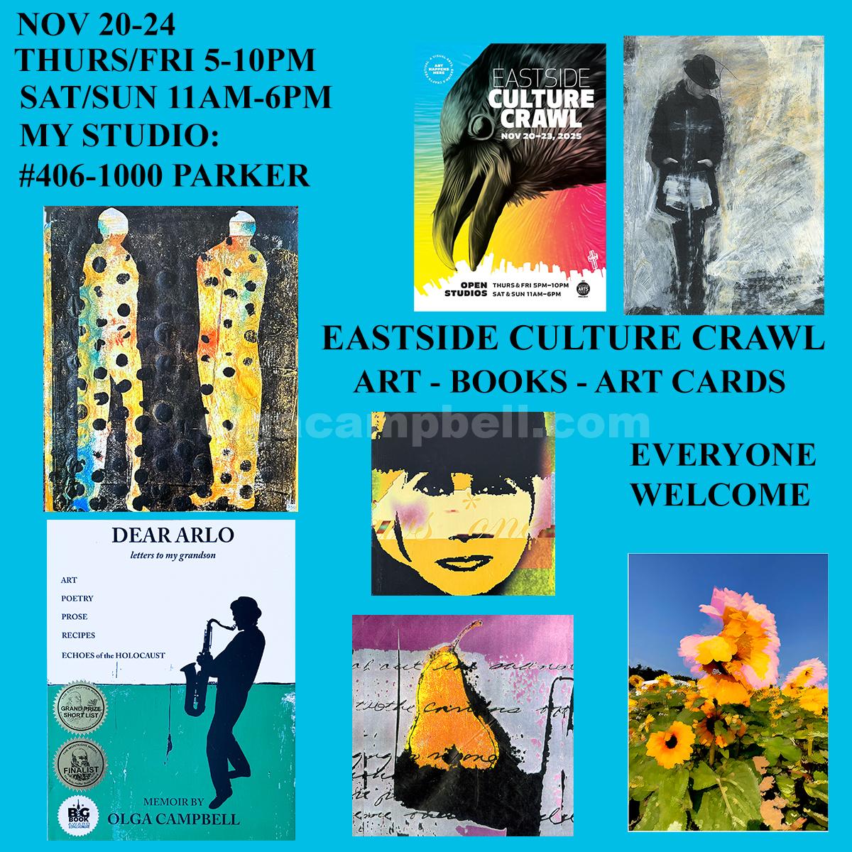 CULTURE CRAWL SQUARE Eastside Culture Crawl November 20-24, 2025 Vancouver BC